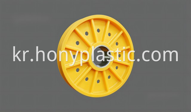 Standardized nylon wheel (steel sleeve)(1)